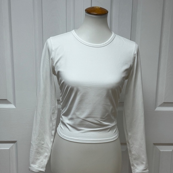 Lululemon All It Takes Ribbed Nulu Long-Sleeve Shirt - Size 6. - Picture 1 of 16